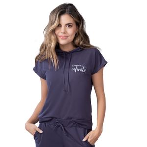 HOODIE MUJER MORADO 9953