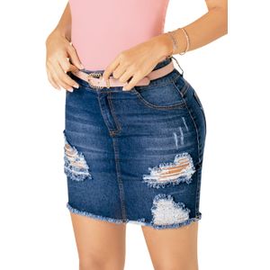 FALDA CORTA ADULTO AZUL MP 89024