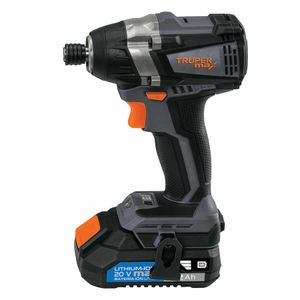 Destornillador Inalambrico De Impacto 20v 1/4" Industrial Truper Max-20d