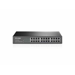 Switch NO administrable 24 puertos Escritorio y Montaje rack TL-SF1024D Tp link