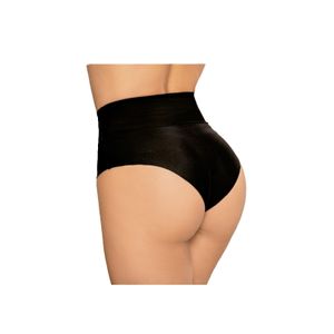 PANTY PAQ X2 ADULTO BICOLOR PIEL/NEGRO FI 96145