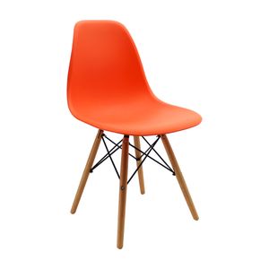 SILLA DKR TIPO EAMES NARANJA BOXBIT