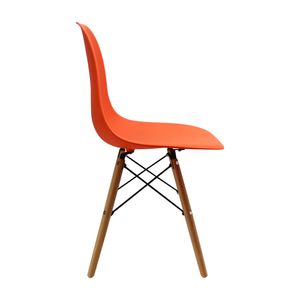 SILLA DKR TIPO EAMES NARANJA BOXBIT