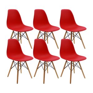 Kit x6 Sillas Boxbit DKR Tipo Eames
