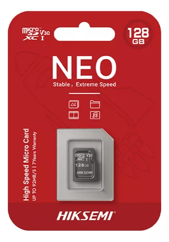 Memoria Micro SD 256 Gb Hiksemi Con Adaptador