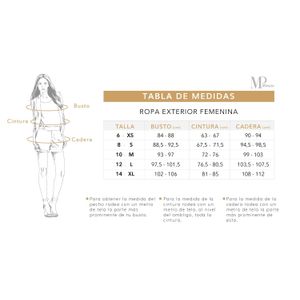 Overall Corto Para Mujer Azul MP