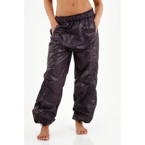 Pantalón morado con pretina enresortada para mujer
