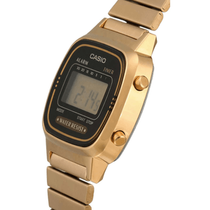 Reloj Casio Para Mujer Dorado Original La670wga-1df