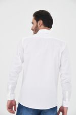 POLO SLIM COLOR BLANCO OPTICO PARA HOMBRE - quest