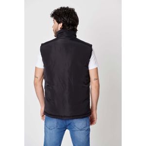 Chaleco Acolchado Color Negro Para Hombre