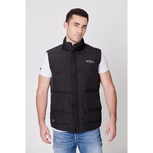 Chaleco Acolchado Color Negro Para Hombre