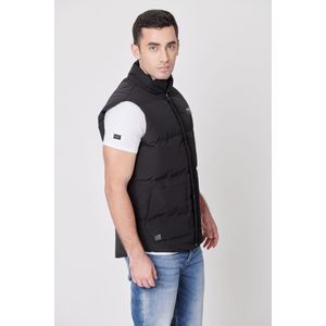 Chaleco Acolchado Color Negro Para Hombre