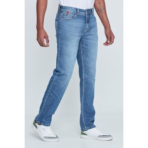 Jean Regular Color Azul medio medio Para Hombre