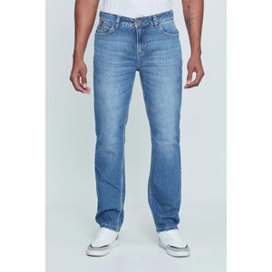 Jean Regular Color Azul medio medio Para Hombre