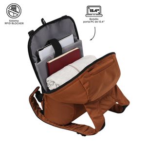 MORRAL TOTTO BUNKER PACK 4.0 NARANJA