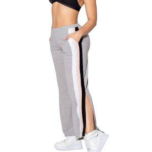 Pantalón Sudadera Mujer Gris Fi 89374