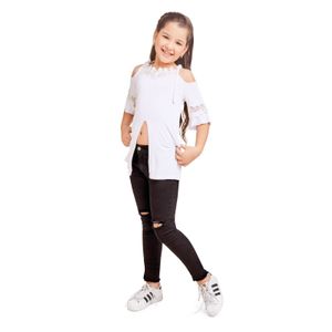 Jeans Niña Negro Mp 40459