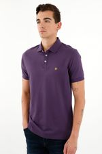 Polo morado hombre hot sale