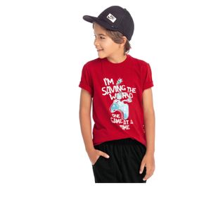 Camiseta Niño Rojo Mp 70480