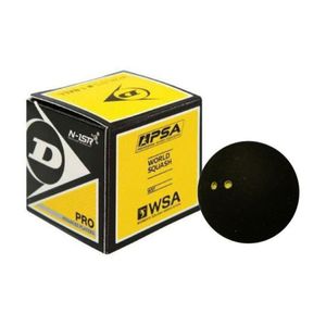 Pelota de Squash Dunlop Doble Punto Amarillo