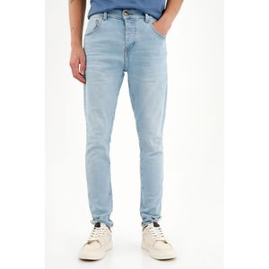 Jean nudy azul para hombre