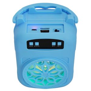 Parlante Portatil LED Sonido Potente + Luces Vibrantes