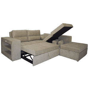 Sofacama Mod Horok Izq Tela/beige