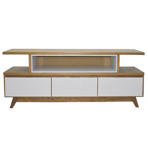 Mesa de TV Osaka  Natural/blanco