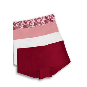 Cachetero Paq X4 Mujer Multicolor Fi 96143
