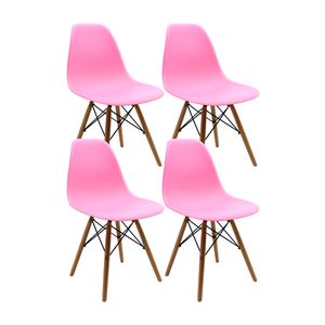 Kit x4 Sillas Boxbit DKR Tipo Eames
