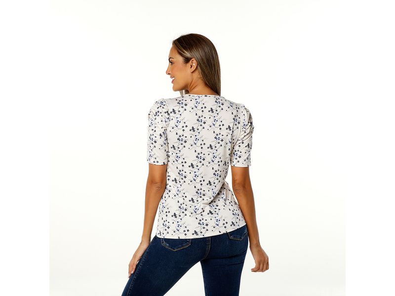 CAMISETA PATPRIMO MUJER 30092947 197 BEIGE Agaval