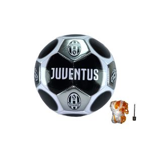 Balon De Futbol Juventus Cosido #5 Con Aguja Y Malla
