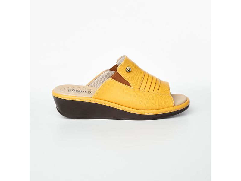 SANDALIAS ROMULO MUJER 5357 MOSTAZA Agaval