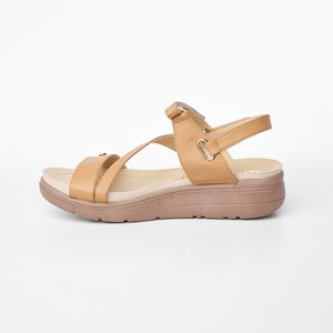 SANDALIAS GERAL'S MUJER 6045-NA CAFÉ
