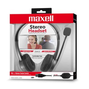 MAXELL DIADEMA HS-HMIC CON / MICRO BOOM CONEX USB