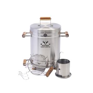 BARRIL ASADOR STEAK AND BEER BRINOX-003 MEDIANO 15 - 20 Lb
