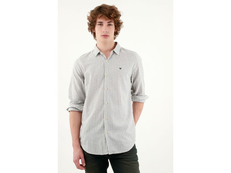 Camisa cheap cuello frances