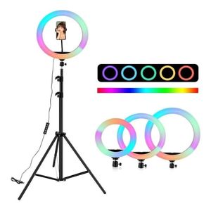 Aro D Luz 33 Cms Rgb+Tripode 2.1mtrs Mj