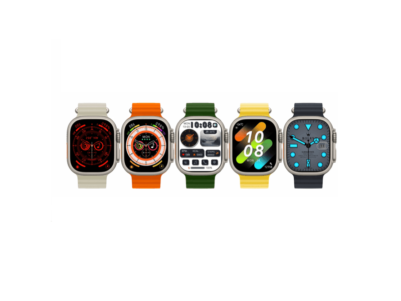 Reloj Inteligente Smart Watch Ultra A+ Naranja