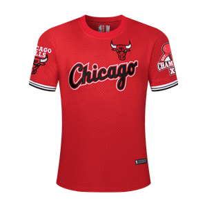 CAMISETA NBA CHICAGO BULLS HOMBRE NBAJS523101-RED