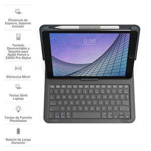 Zagg Teclado Con Funda Messenger Folio 2 10.2/10.5