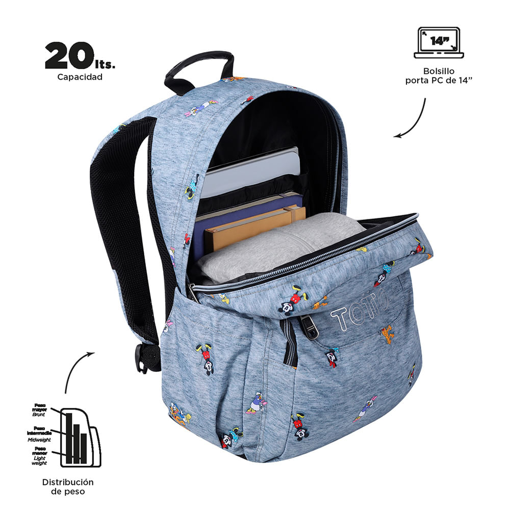 Morral best sale totto mickey