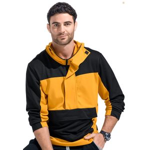 Hoodie Hombre Amarillo Mp 86861