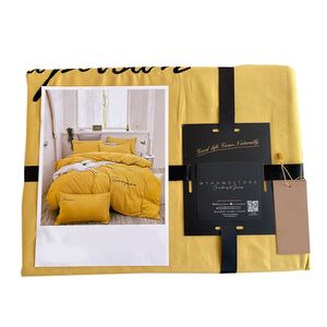 Duvet Sampson Bordado Mostaza