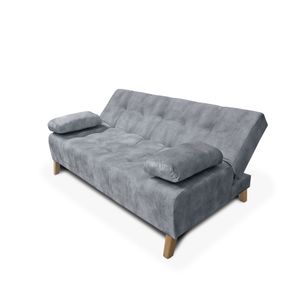Sofacama Leroy 3 Posiciones Tela gris