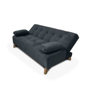 Sofacama Glaser 3 Posiciones Tela gris
