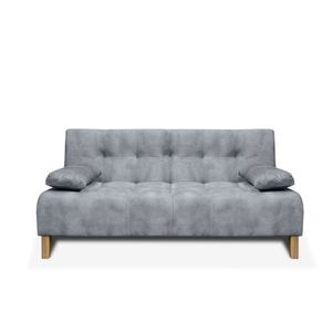 Sofacama Leroy 3 Posiciones Tela gris
