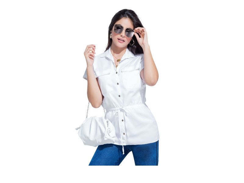 Bluson best sale blanco mujer