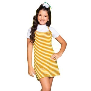 Conjunto Para Niña Mostaza MP