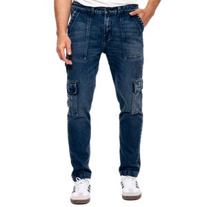 Regular Fit Jeans Tipo Cargo Eco Recycle